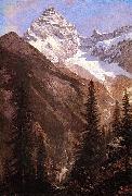 Albert Bierstadt Canadian_Rockies_Asulkan_Glacier Germany oil painting artist